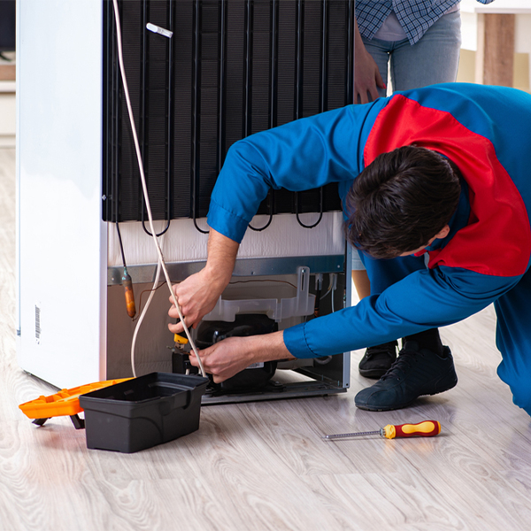 how much do you charge for refrigerator repair services in Danville VA